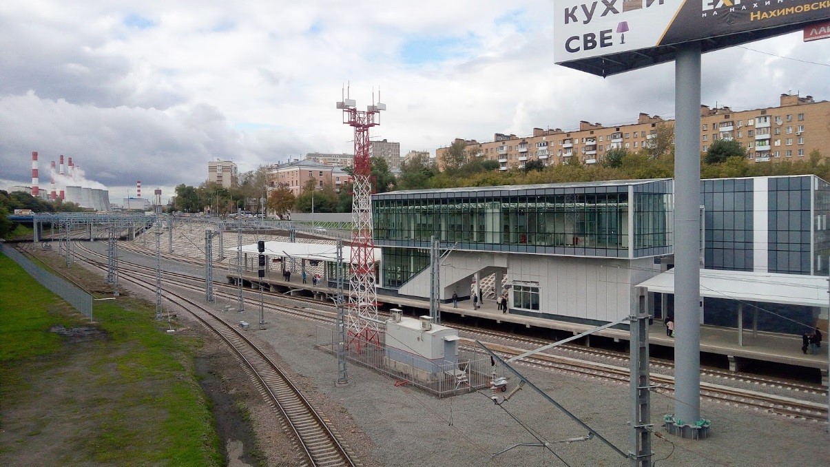 Станция "Крымская", МЦК, Москва